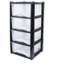 Large Plastic 4 Drawer FOR