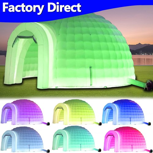 Inflatable igloo dome - inflatable, tent