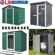 5 x 3ft Outdoor Garden Tool Storage Shed Backyard Patio Waterproof Lockable Door