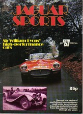 Jaguar Sports Autocar Special - SS 100 2½ & 3½ XK120 140 150 C D & E Type XJ 13