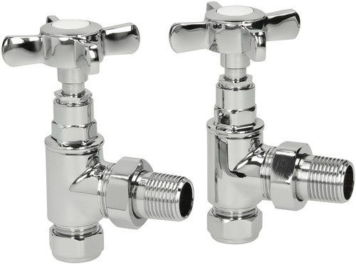 Traditional radiator valves - radiator,