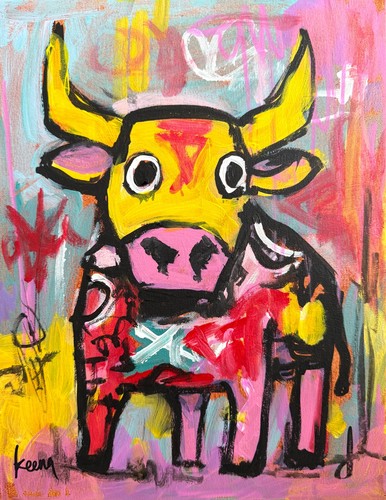 Keena original art 14x11 - art,