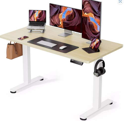 Electric standing desk - standing, height