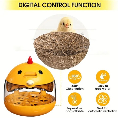 Mini egg incubator - mini, full