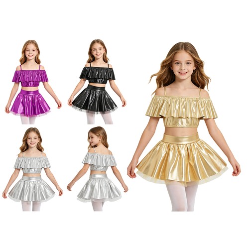 Girls metallic dance - uk,