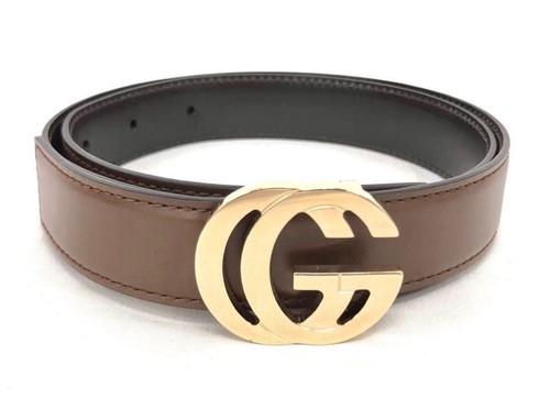 Gucci buckle belt brown - gucci, gg