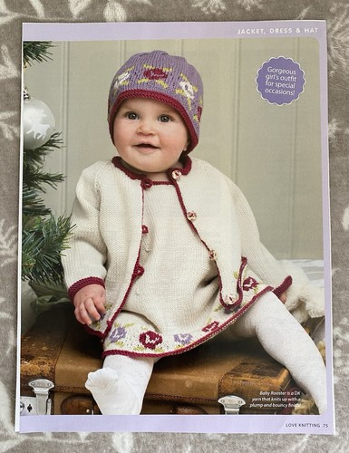 Baby girl knitting pattern - baby,