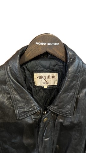 Black valentino leather - valentino,