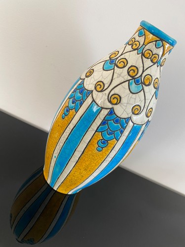 Impressive art deco vase - vase, by