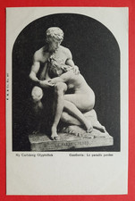 Postcard J.Gautherin,Le Paradis Perdu,Ny Carlsberg Glyptotek,French Sculptor