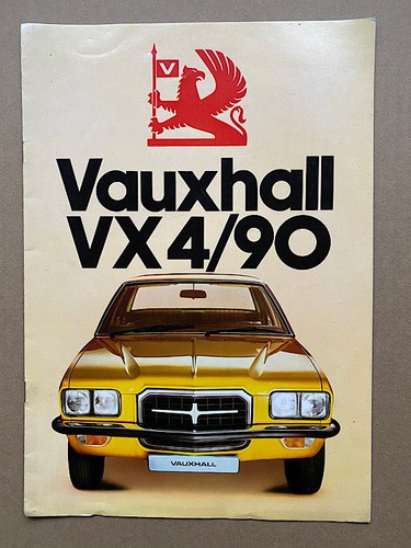 Vauxhall vx4 brochure 1974 - vx4/90,