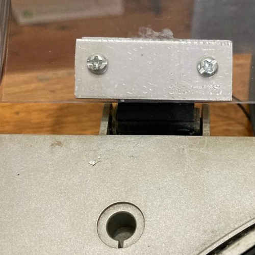 Metal dust cover hinges kit - metal,