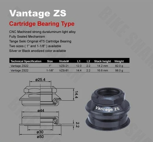 Tange seiki vantage - tange, zs