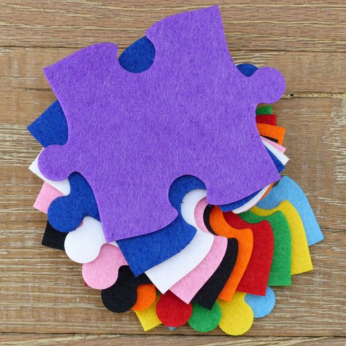 10x 3mm felt jigsaw - 10x,