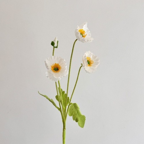 Heads artificial poppy - 4,