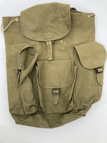 Vintage military style canvas