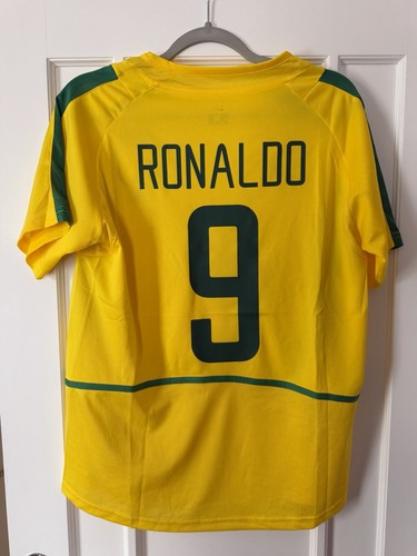 Brazil 2002 home shirt ronaldo - 2002,