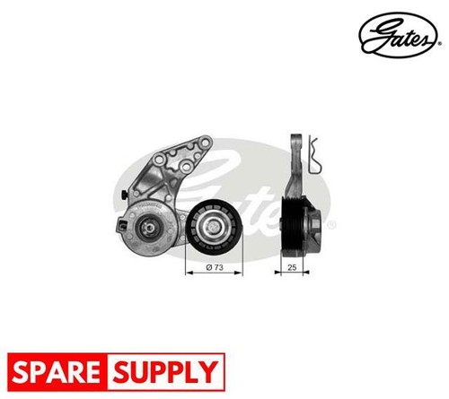 Tensioner pulley ribbed - tensioner, pulley,