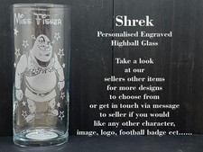Personalised Shrek Engraved