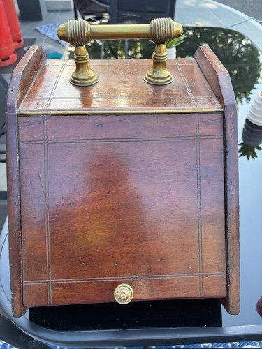 Antique english coal hod - antique,