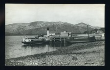 KILMUN PIER Holy Loch Steamer 'Duchess of Fife' RPPC c.1950