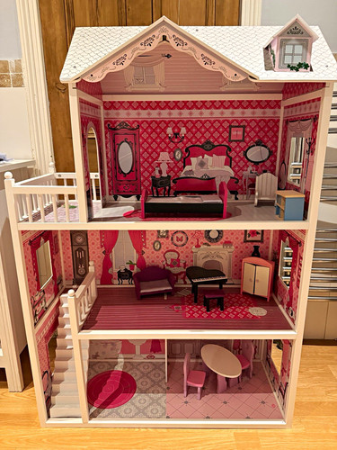 Wooden storey doll s - 1:12, doll’s