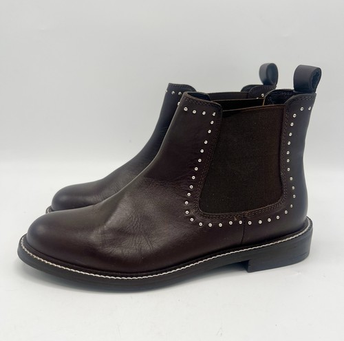 John white brown leather - brown,