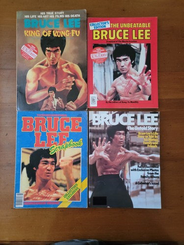 Bruce lee books vintage kfm - bruce,