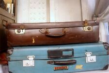 Large Antique Steamer Trunk Chests Storage Box  1930s  Luggage suitcase