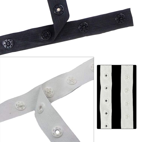 Popper tape press stud - tape,