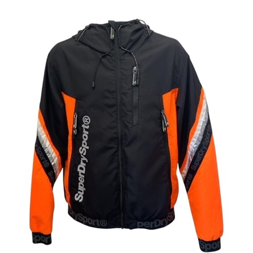 Superdry black orange sport - superdry,