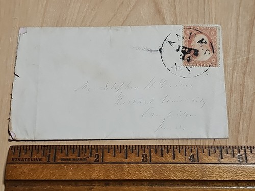 1851 cent washington stamped - 1851, 3-cent