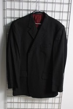 Crombie Mens Pin Striped Suit
