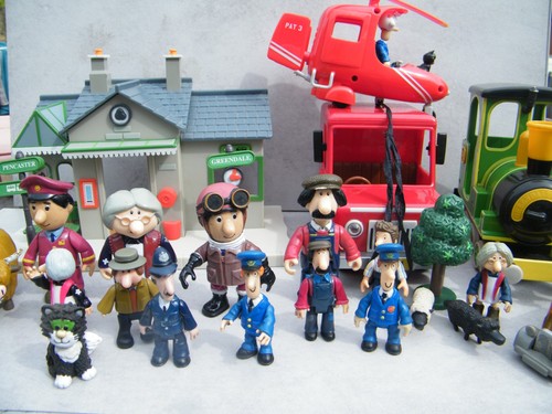 Postman pat figures veihcles - postman, figures,