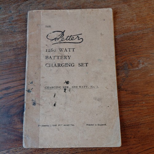 Original vintage petter 1260 - original,