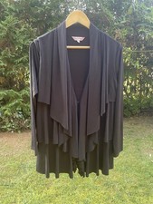 Michele Hope black cardigan jacket size 10/12 New Without Tags