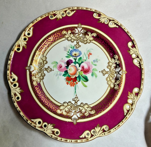 Antique porcelain hand painted - porcelain,