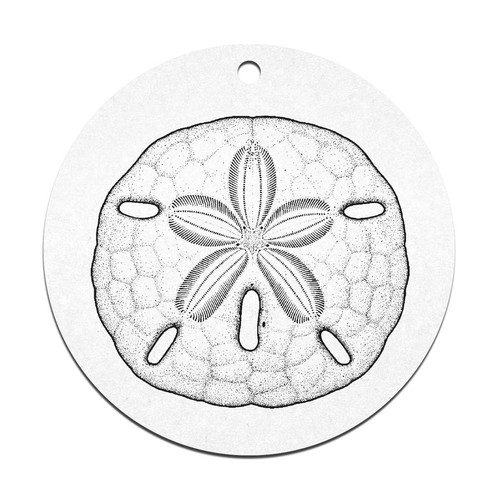 70mm sand dollar flat - 70mm,