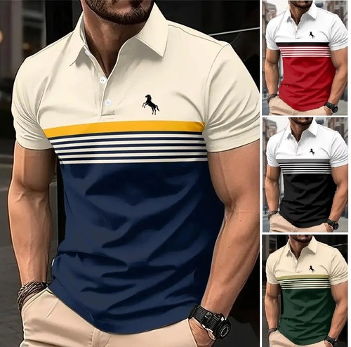 Mens polo shirt short sleeve - short,