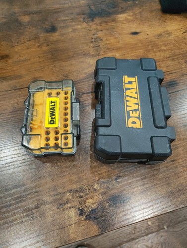 Dewalt bit boxes - dewalt, empty