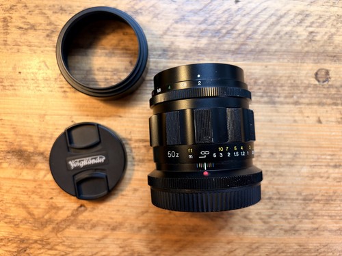 Voigtlander 50mm 2 - 50mm, f/2