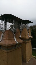 Square federal spiked chimney - federal,