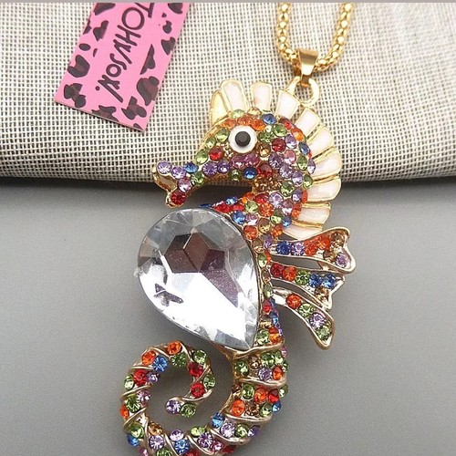 Betsey johnson rainbow crystal - rainbow,