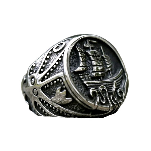 Men signet ring - size, 9