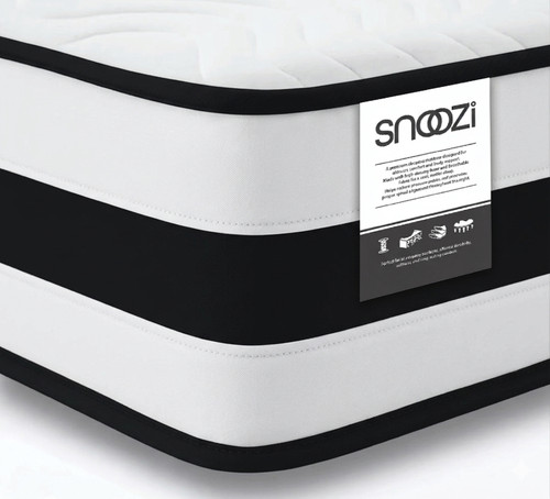 Snoozi hybrid mattress - snoozi, 3d