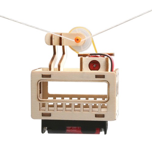 Cable car model with - car, diy