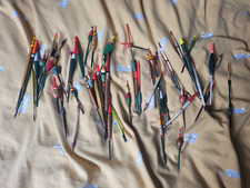 Large collection of old fishing floats.