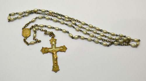 Vintage rosary beads catholic - rosary,