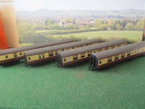 Hornby mk1 coaches br - 4, x