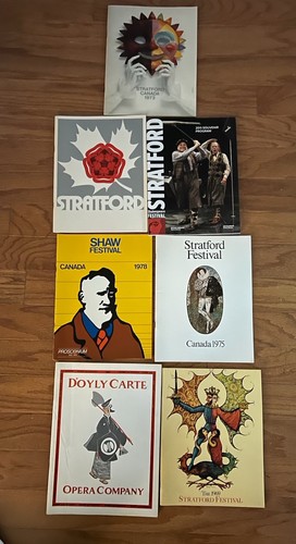 Stratford festival programs - stratford,